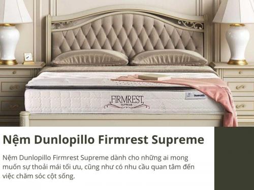 Bảng Giá Nệm Lò Xo Dunlopillo Fimrest Supreme Mới 2020 1 Bảng Giá Nệm Lò Xo Dunlopillo Fimrest Supreme Mới 2020