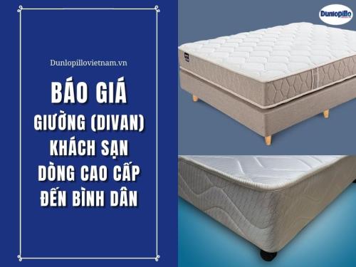 Báo giá giường (divan) khách sạn dòng cao cấp đến bình dân 4 Báo giá giường (divan) khách sạn dòng cao cấp đến bình dân