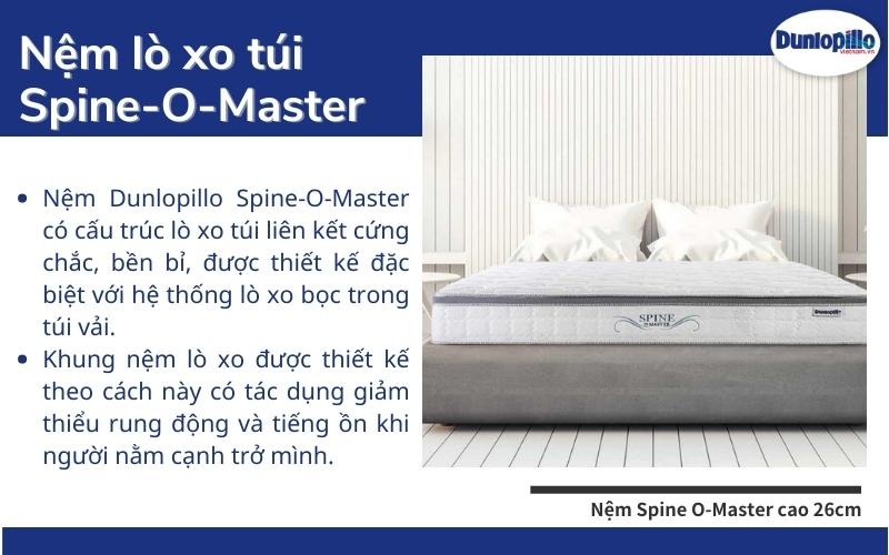 Đột quỵ khi ngủ: Dấu hiệu sớm và Cách phòng ngừa 2 Nệm lò xo Dunlopillo Spine O Master