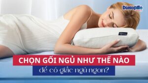 Chọn gối ngủ như thế nào để có một giấc ngủ ngon? 1 Chọn gối như thế nào để có một giấc ngủ ngon
