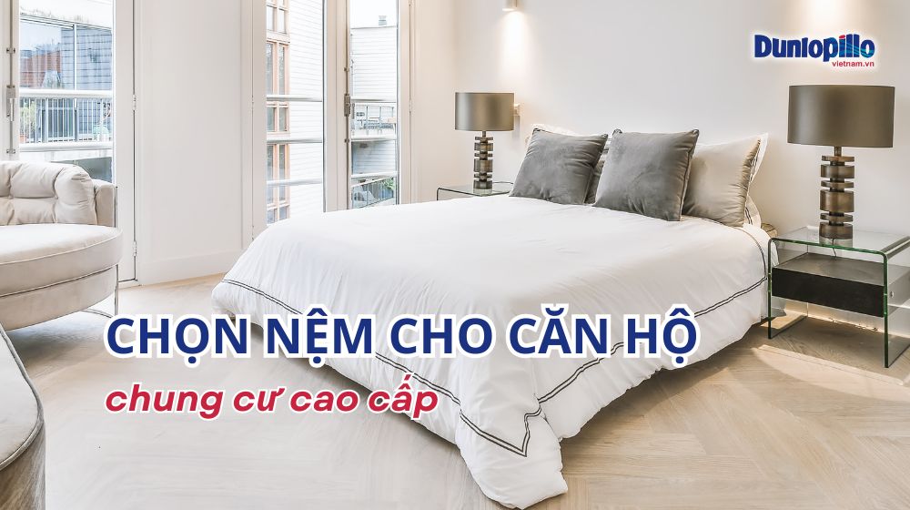 Chọn nệm cho căn hộ chung cư cao cấp 1 Chọn nệm cho căn hộ chung cư cao cấp