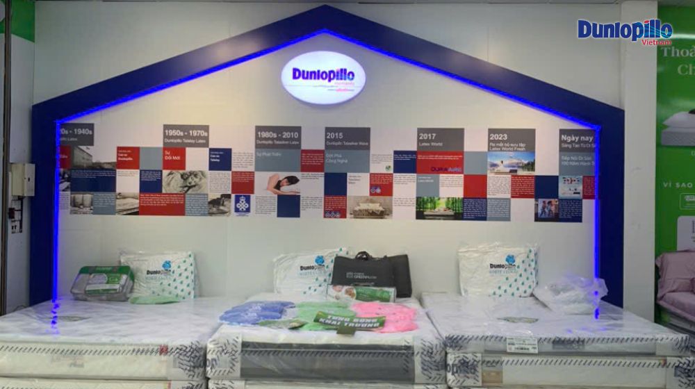 Cửa hàng bán nệm cao su Dunlopillo tại Đà Nẵng