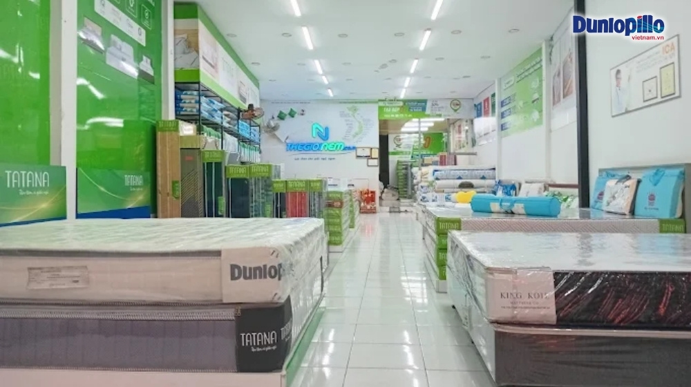Thế Giới Nệm - Địa chỉ phân phối nệm Dunlopillo chính hãng tại Long Xuyên - An Giang