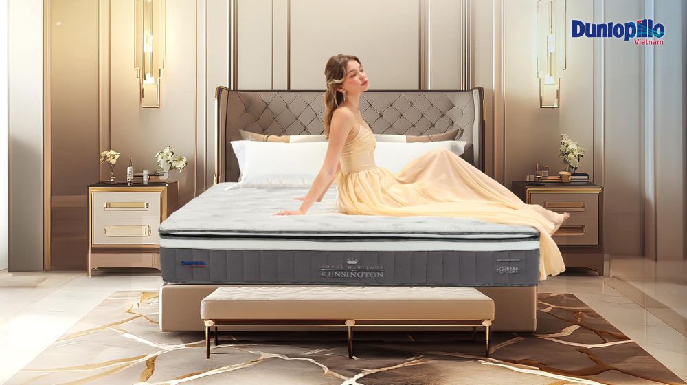Dunlopillo là thương hiệu nệm quốc tế được yêu thích tại Việt Nam