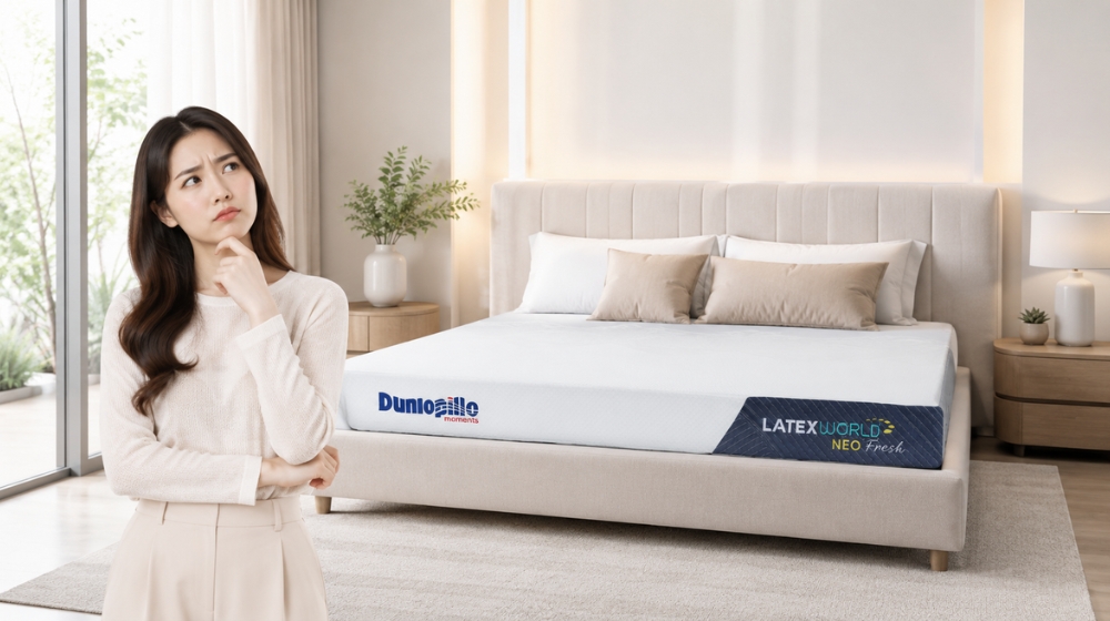 Lý do nhiều khách hàng mua nệm cao su Dunlopillo trả góp