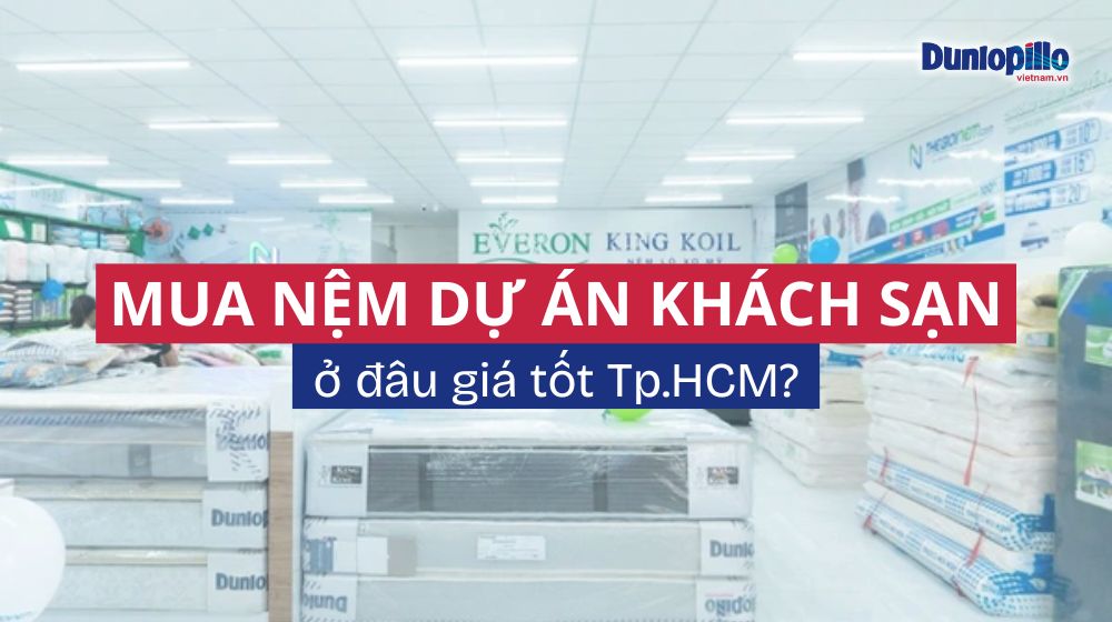 Mua nệm dự án khách sạn ở đâu giá tốt TPHCM 2025? 20 Mua nệm dựa án khách sạn ở đâu tphcm