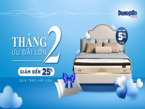 Mua nệm Dunlopillo giá khuyến mãi tháng 2/2023 38 Mua nệm Dunlopillo giá khuyến mãi tháng 2/2023