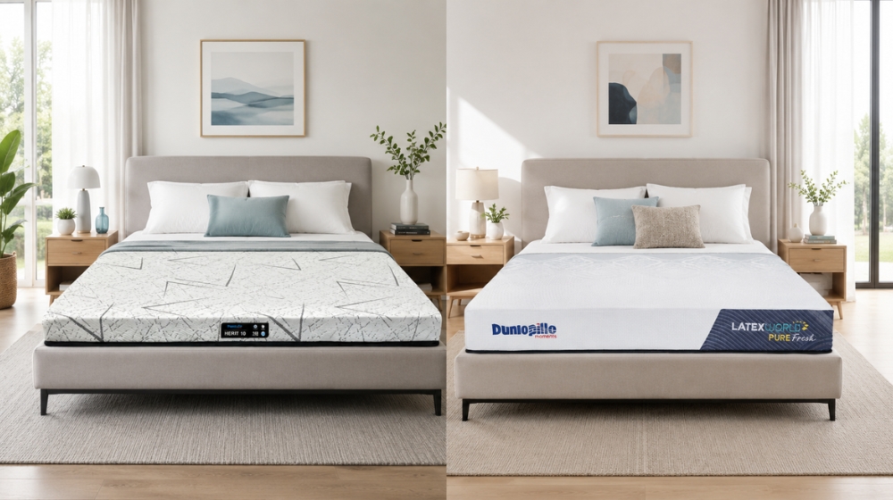 2 dòng nệm cao su Dunlopillo phổ biến hiện nay