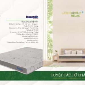 Nệm Cao Su Dunlopillo Latex World Relax 17 Nệm Cao Su Dunlopillo Latex World Relax