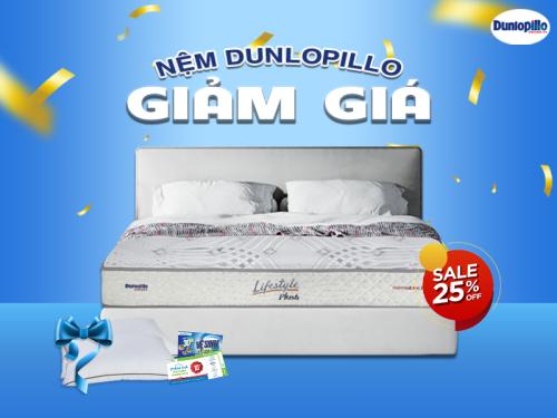 Nệm (Đệm) Dunlopillo giảm giá cực mạnh những tháng cuối năm 28 Nệm (Đệm) Dunlopillo giảm giá cực mạnh những tháng cuối năm