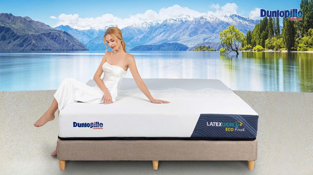 Nệm Dunlopillo Latex World Eco Fresh