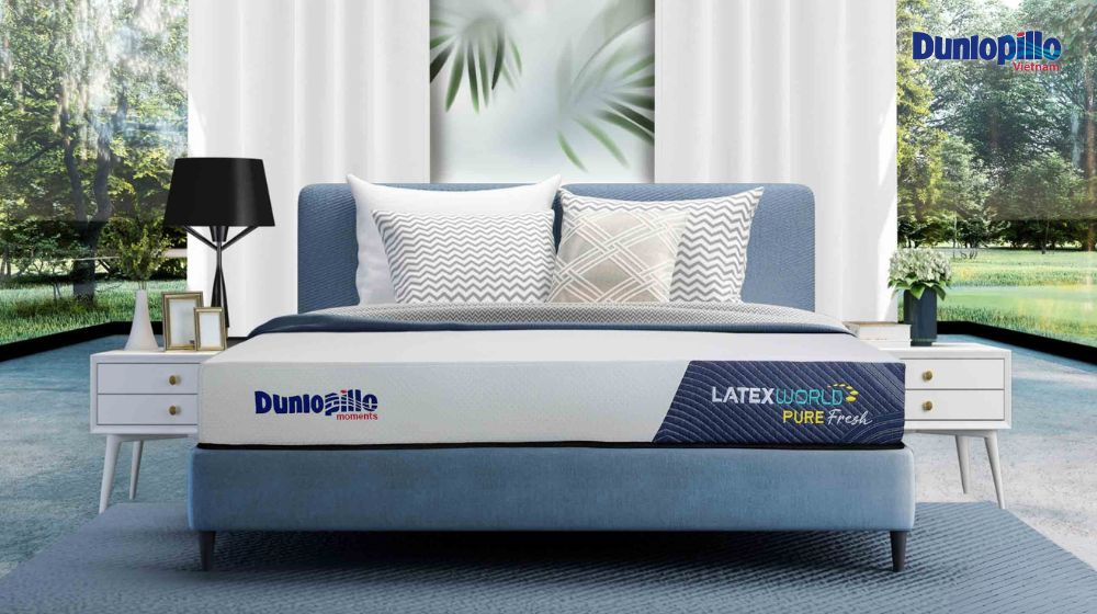 Nệm Dunlopillo Latex World Pure Fresh