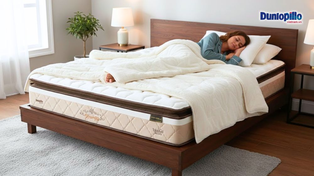 Nệm Harrington phù hợp để sử dụng trong mùa hè