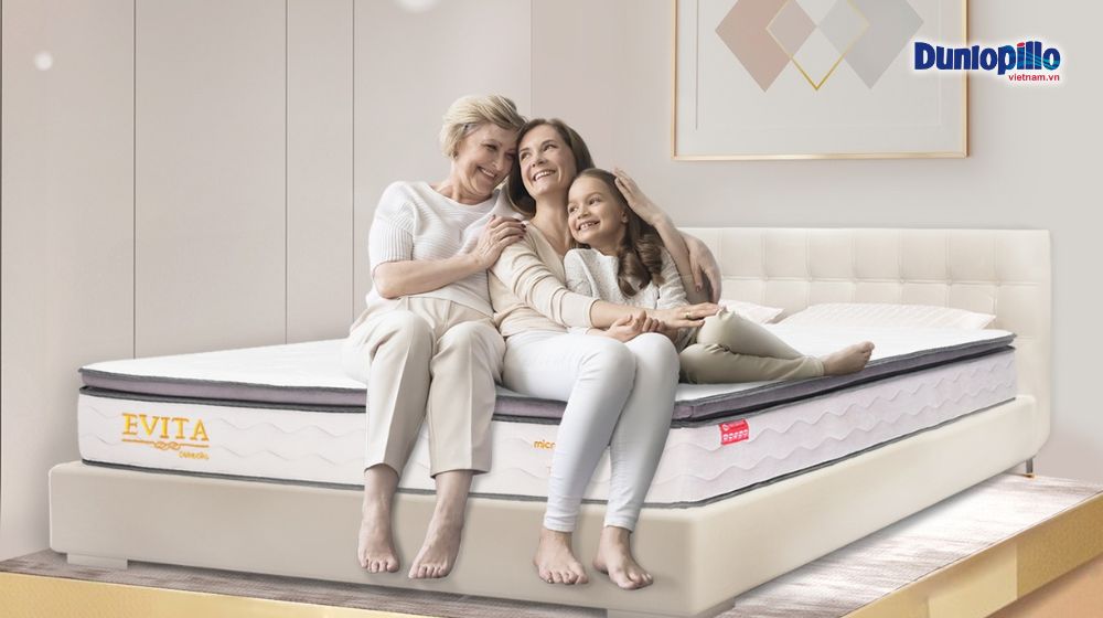 Nệm lò xo Dunlopillo có tốt không? 2 Nệm lò xo Dunlopillo phù hợp cho nhiều đối tượng