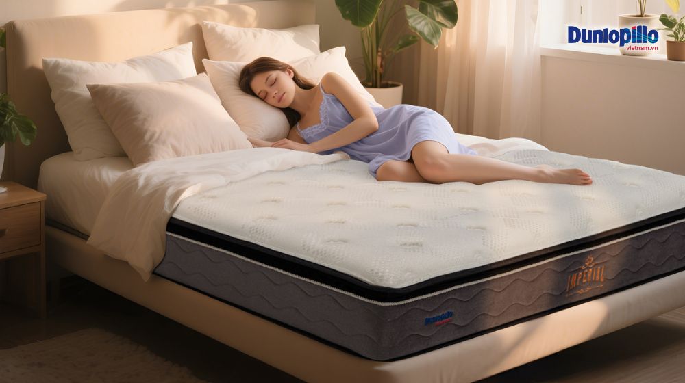 Nệm lò xo Dunlopillo có tốt không? 1 Nệm lò xo Dunlopillo cho giấc ngủ chất lượng