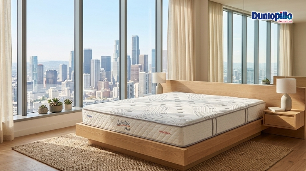 Nệm lò xo Dunlopillo Lifestyle Plush