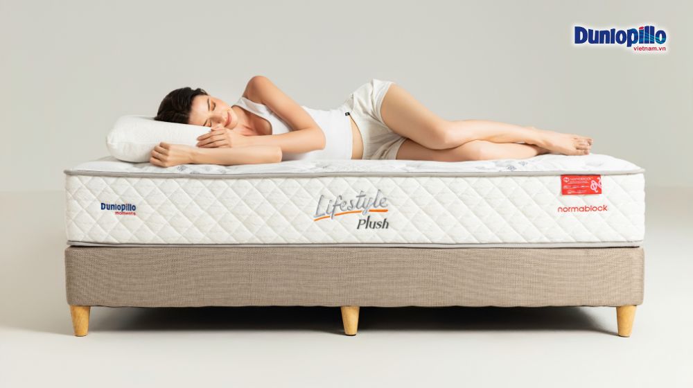 Nệm lò xo Dunlopillo có tốt không? 3 Nệm lò xo Dunlopillo Lifestyle Plush cho giấc ngủ êm ái