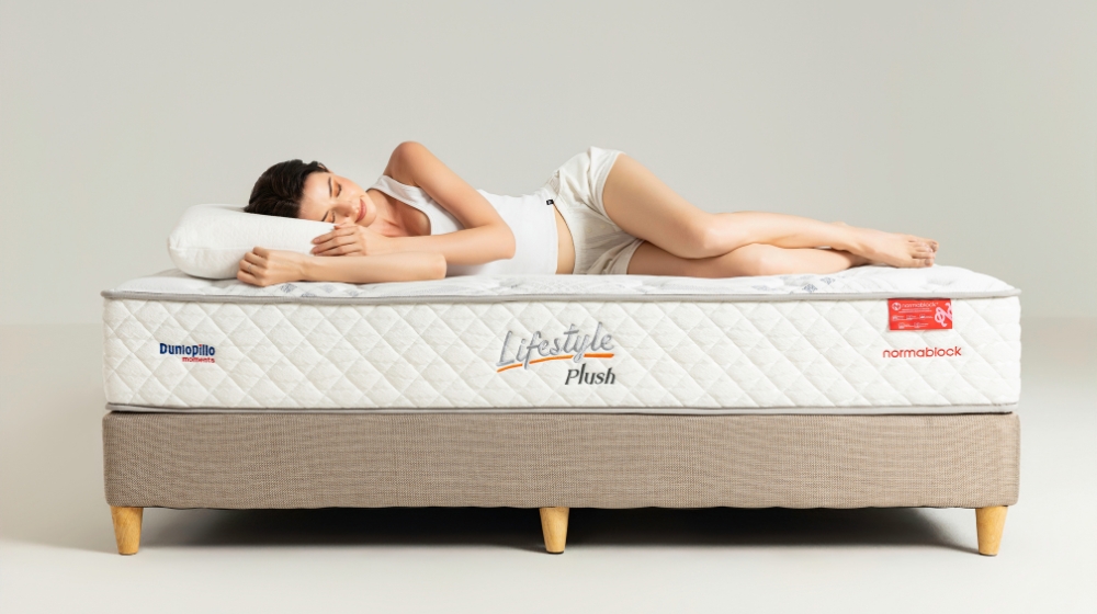 Nệm Dunlopillo nâng đỡ cơ thể tự nhiên