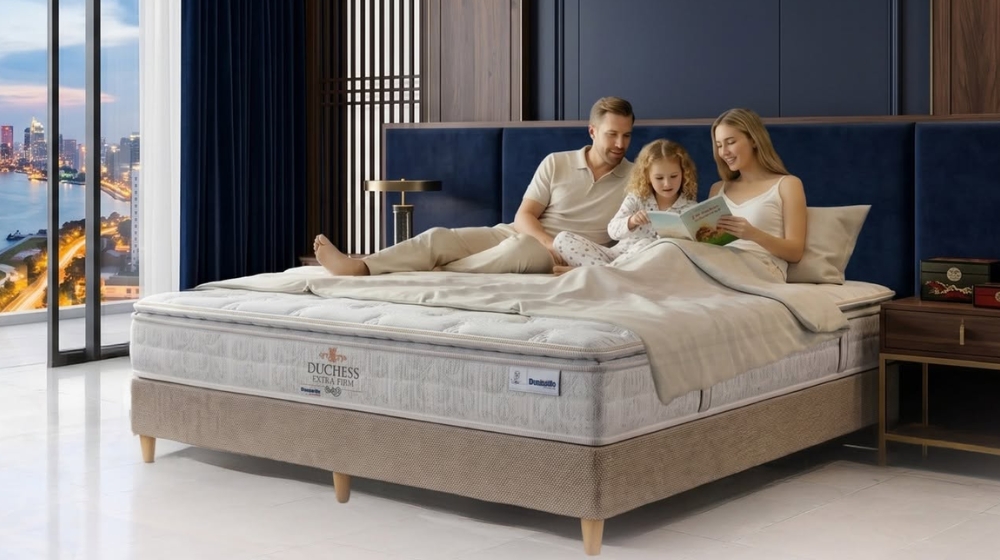 Nệm lò xo Dunlopillo phù hợp cho nhiều đối tượng sử dụng