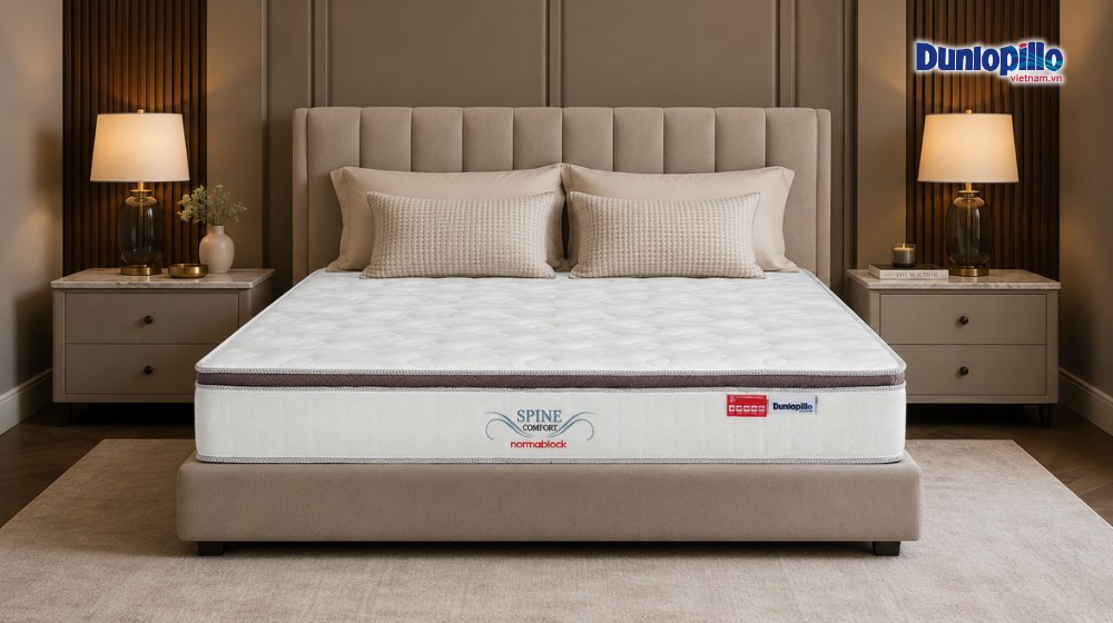 Nệm lò xo Dunlopillo Spine-O-Master nâng đỡ cột sống tốt