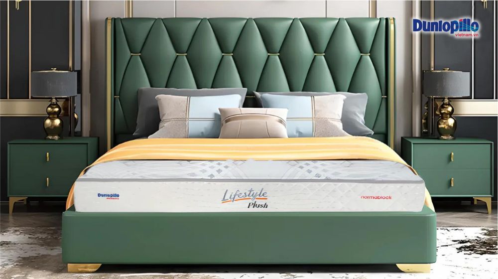 Những kiêng kỵ phong thủy trong phòng ngủ 5 Nệm lò xo Dunlopillo trong phòng ngủ