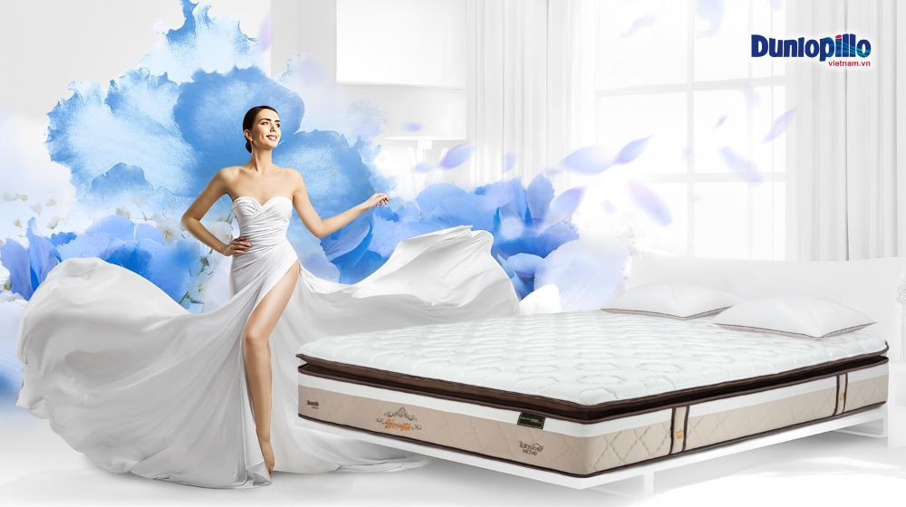 Nệm lò xo Dunlopillo là lựa chọn lý tưởng cho giấc ngủ