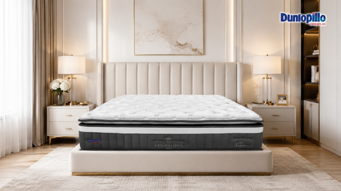 Nệm lò xo Dunlopillo Kensington hiện đại, sang trọng