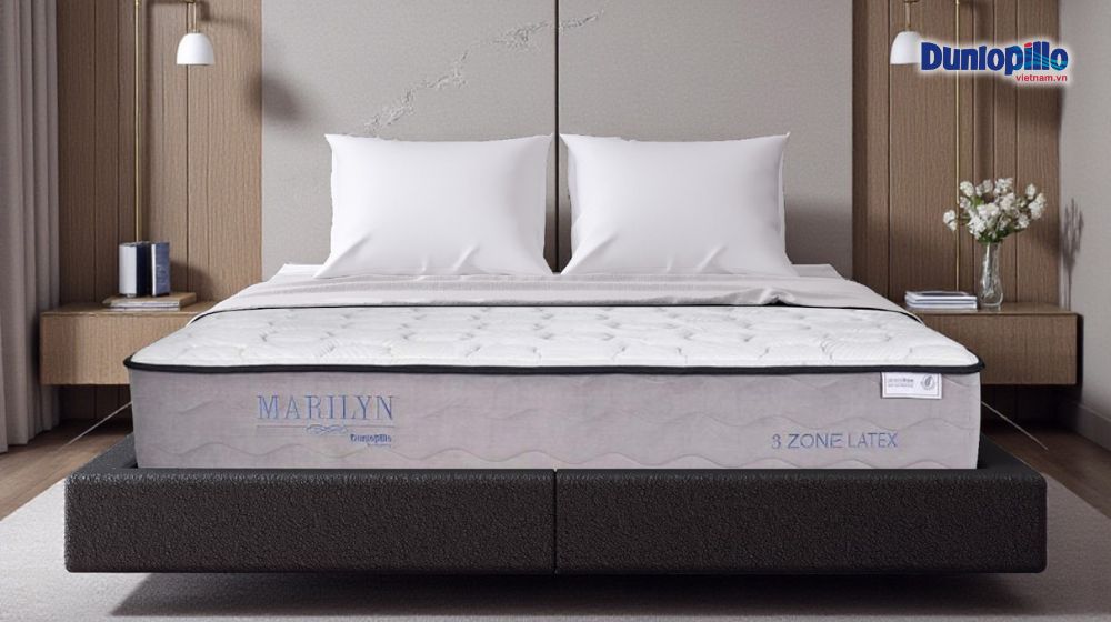 Nệm lò xo Dunlopillo Marilyn 1m6, 1m8 giá 10 - 15 triệu