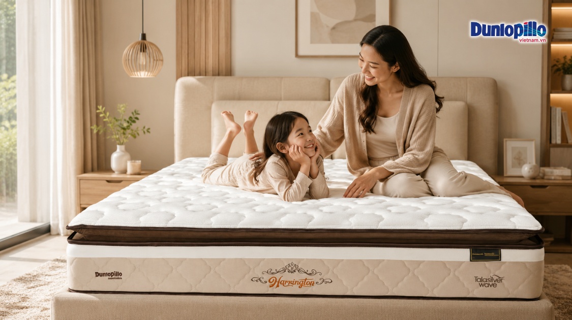 Nệm lò xo là một lựa chọn phù hợp cho bé