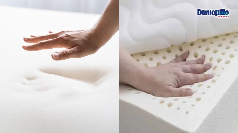 Phân biệt nệm cao su thiên nhiên thật và cao su non