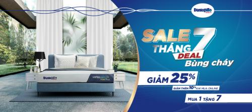 Sale khủng tháng 7/2023 với nệm Dunlopillo chính hãng 17 Sale khủng tháng 7/2023 với nệm Dunlopillo chính hãng