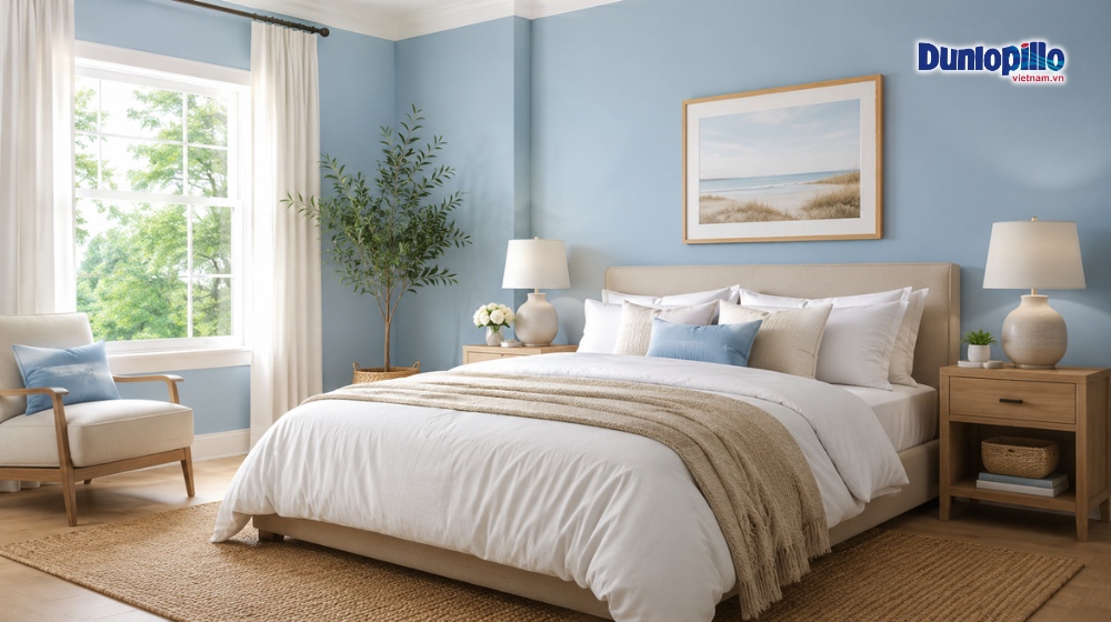Màu xanh da trời (Light Blue) – Đỉnh cao của sự yên bình