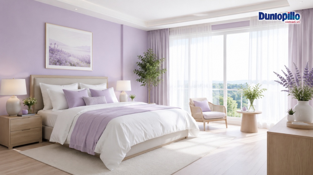 Màu tím nhạt (Lavender) – Sự lãng mạn đầy chiều sâu