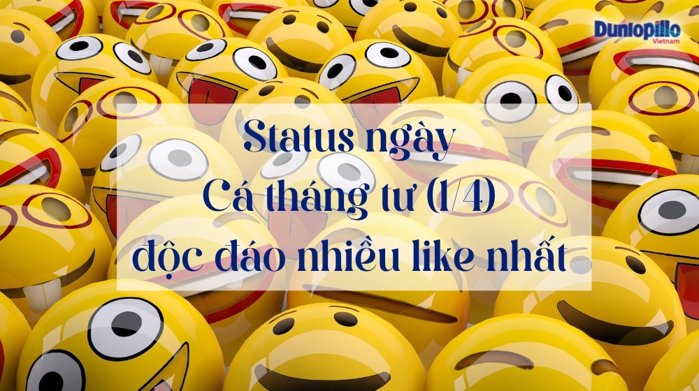 Status, Caption ngày Cá tháng tư 1/4 hay, ý nghĩa, hài hước nhất 6 Status ngày Cá tháng tư 1/4 độc đáo nhiều like nhất