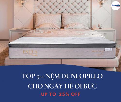 Top 5++ nệm Dunlopillo dành riêng cho ngày hè oi bức 30 Top 5++ nệm Dunlopillo dành riêng cho ngày hè oi bức