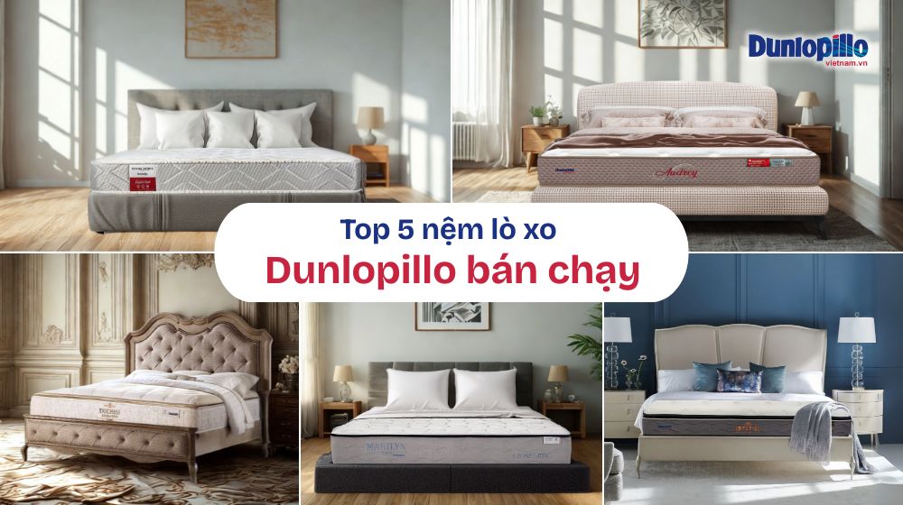 Top 5 nệm lò xo Dunlopillo bán chạy 16 Top 5 nệm lò xo Dunlopillo bán chạy 2025