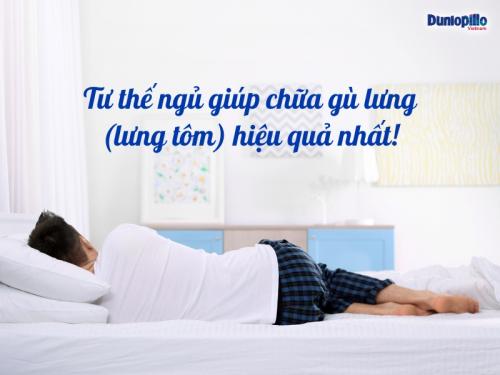 Tư thế ngủ chữa gù lưng (lưng tôm) hiệu quả 1 Tư thế ngủ giúp chữa gù lưng (lưng tôm) hiệu quả