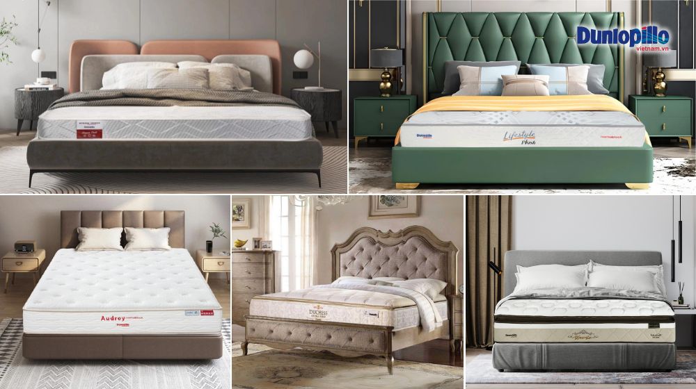 Top nệm lò xo Dunlopillo đáng mua