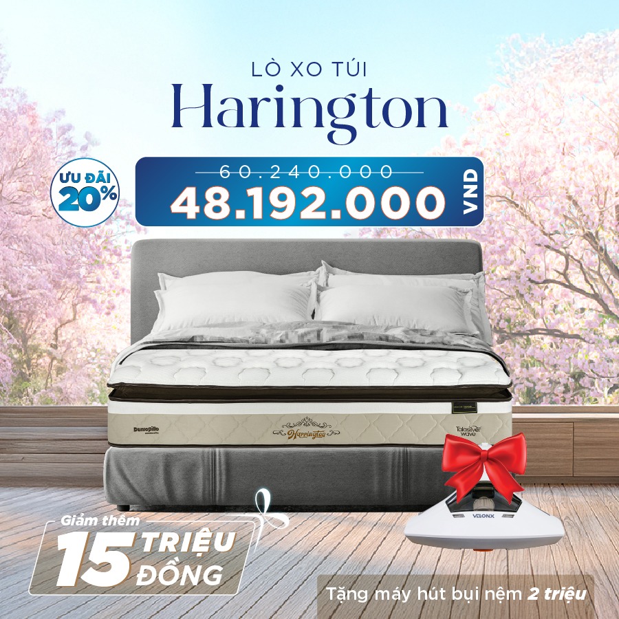 Nệm lò xo Dunlopillo Harrington