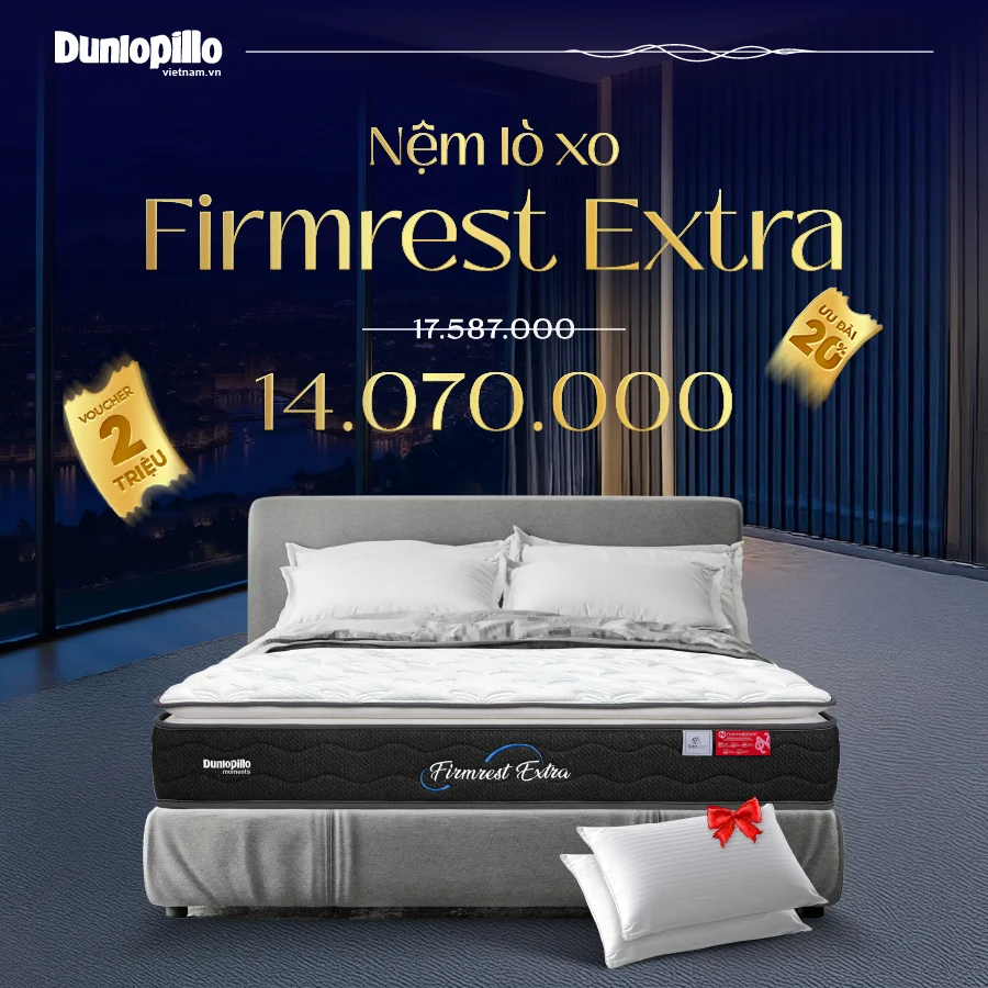 Nệm lò xo Dunlopillo Firmest Extra