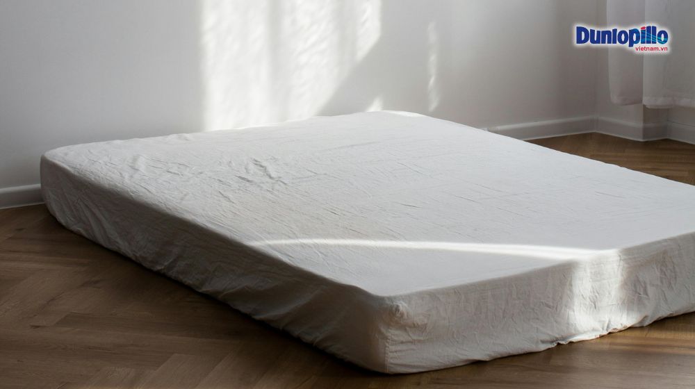 Cách vệ sinh nệm để giữ độ thoáng mát 4 Đặt nệm nơi thoáng mát để làm khô nệm