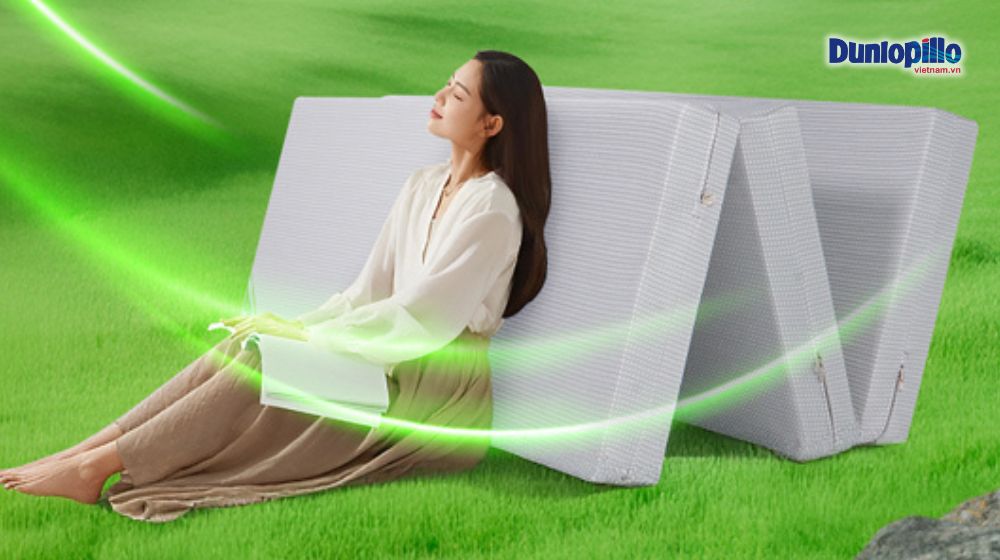 Top nệm chống nóng cho giấc ngủ ngon! 6 Nệm cao su bông Eco Cool TATANA