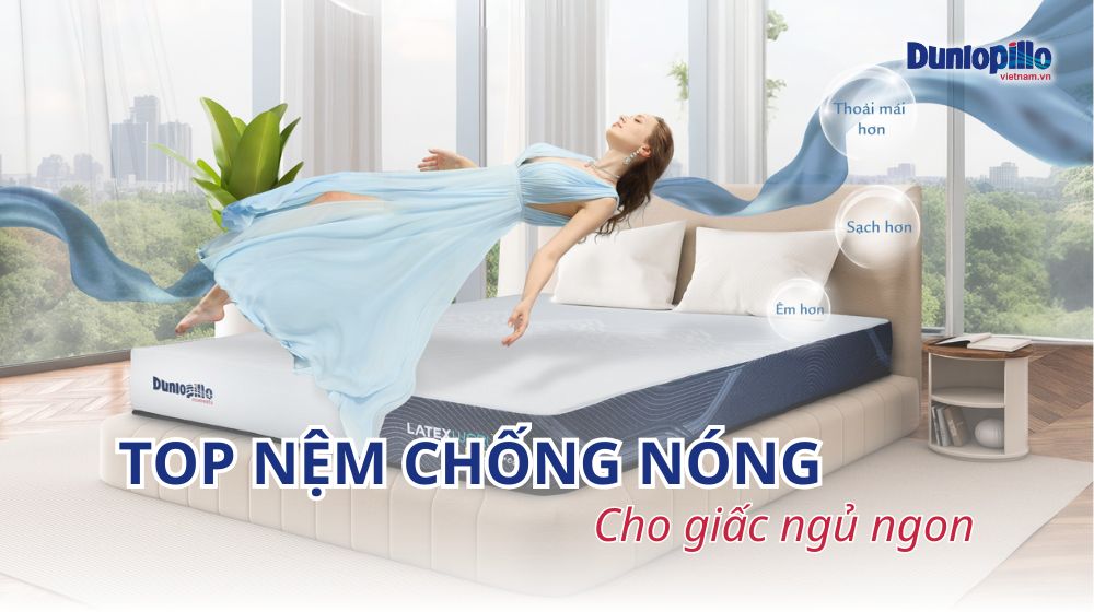 Top nệm chống nóng cho giấc ngủ ngon! 9 top nem chong nong cho giac ngu ngon