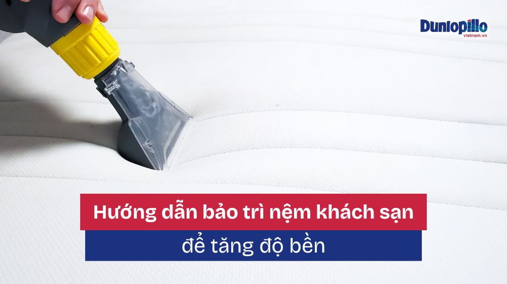 Hướng dẫn bảo trì nệm khách sạn để tăng độ bền 13 Hướng dẫn bảo trì nệm khách sạn