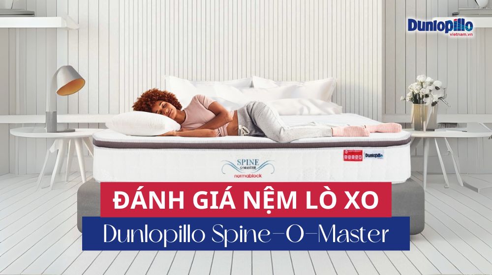 Đánh giá nệm lò xo Dunlopillo Spine-O-Master 14 Đánh giá nệm lò xo Dunlopillo Spine-O-Master