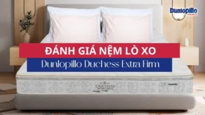 Đánh giá nệm lò xo Dunlopillo Duchess 7 Đánh giá nệm lò xo Dunlopillo Duchess