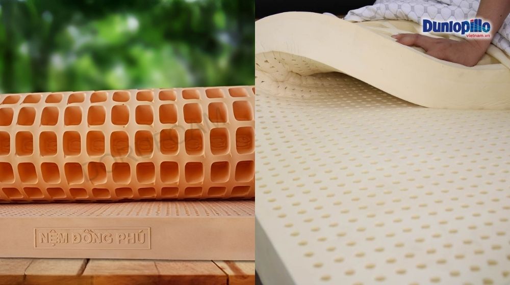 Ánh sáng, nhiệt độ ảnh hưởng tới màu sắc nệm cao su