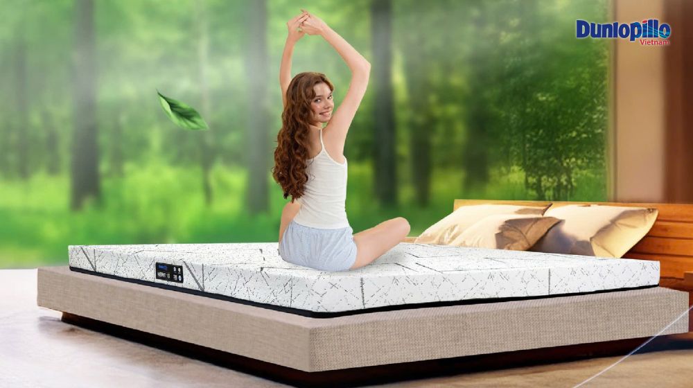 Nệm cao su 2 mặt Dunlopillo Herit