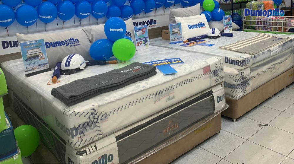 Mua nệm lò xo Dunlopillo Imperial tại Dunlopillovietnam.vn