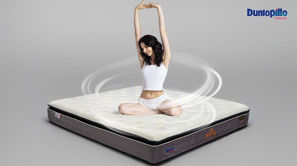 Nệm thoáng khí phù hợp sử dụng quanh năm